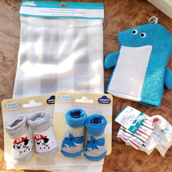 angel of mine baby booties